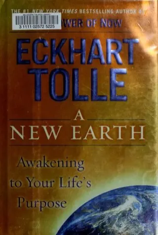 Cover of A New Earth by Eckhart Tolle