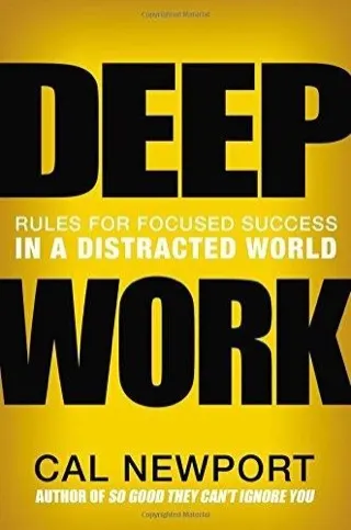 Cover of Deep Work by Cal Newport