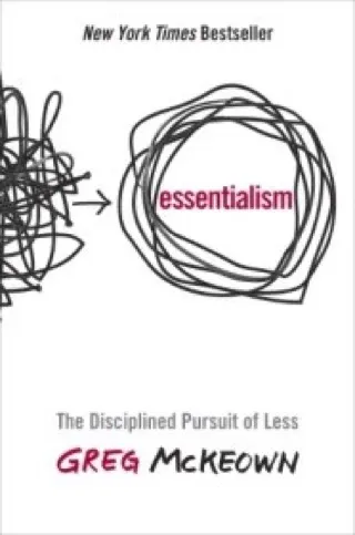 Cover of Essentialism by Greg McKeown