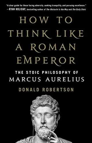 Cover of How to Think Like a Roman Emperor by Donald Robertson