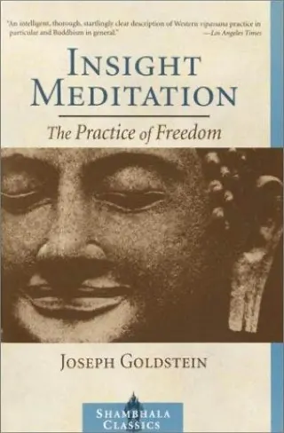 Cover of Insight Meditation by Joseph Goldstein