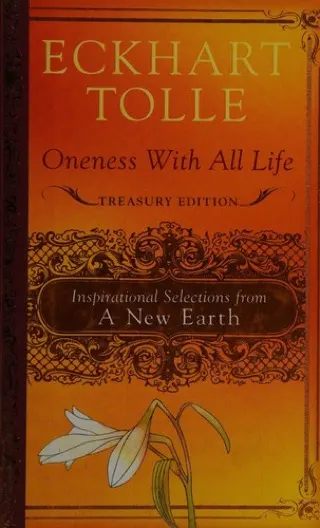 Cover of Oneness with All Life by Eckhart Tolle