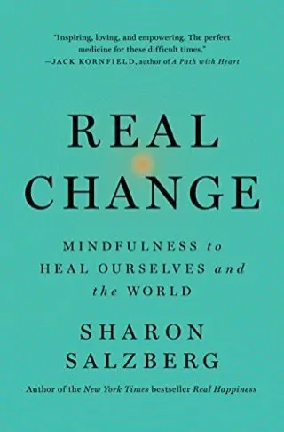Cover of Real Change by Sharon Salzberg
