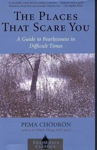Cover of The Places That Scare You by Pema Chödrön