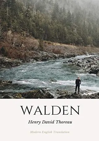 Cover of Walden by Henry David Thoreau